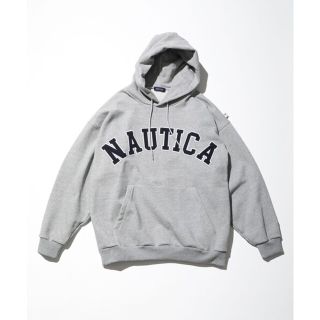 ノーティカ(NAUTICA)の未使用 NAUTICA ノーティカ アーチロゴ パーカー グレー XL (パーカー)