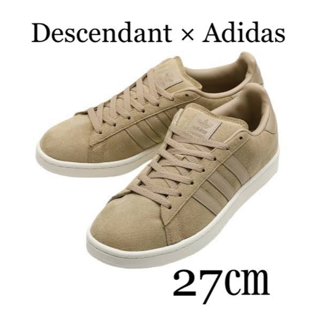 DESCENDANT(ディセンダント)のDESCENDANT × ADIDAS CAMPUS DCDT メンズの靴/シューズ(スニーカー)の商品写真