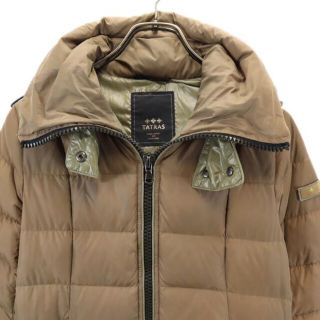 TATRAS - タトラス フーデッド ダウンコート 02 ブラウン系 TATRAS