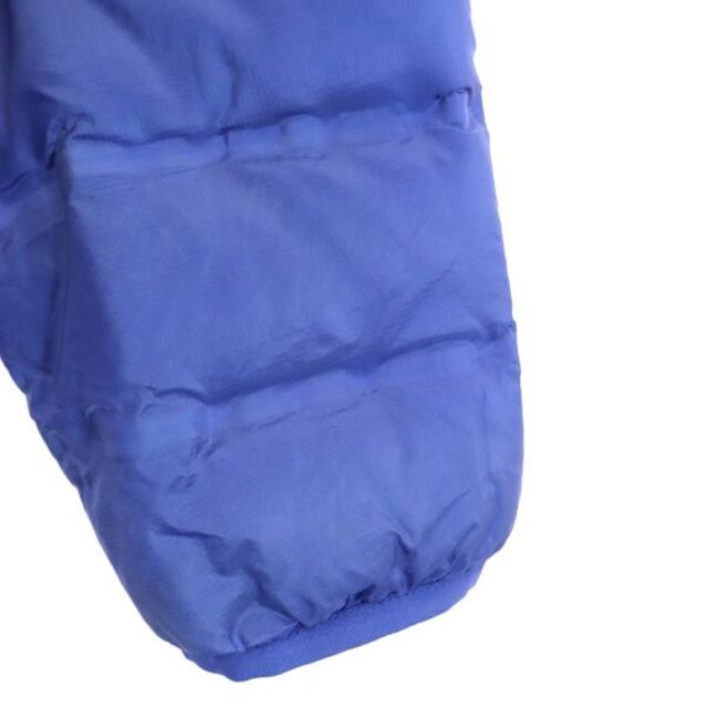 ユニクロ シームレス ウルトラライト ダウンジャケット M ブルー UNIQLO フード メンズ   【230115】 6