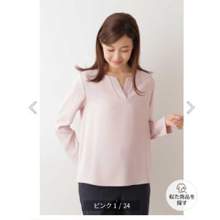 ナチュラルビューティーベーシック(NATURAL BEAUTY BASIC)のらっきょ様　ナチュラルビューティーベーシック　ブラウス(シャツ/ブラウス(長袖/七分))