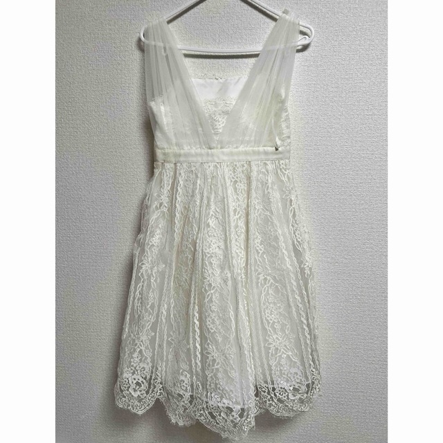 JILLSTUART WHITE ドレス ワンピース レース チュールu30002 商品の