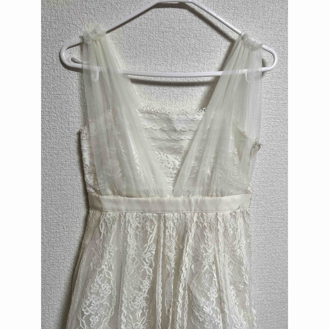 JILLSTUART WHITE ドレス ワンピース レース チュール