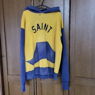 SAINT MICHAELホーリーレリックス フェルト フーディーXLの通販 by ...