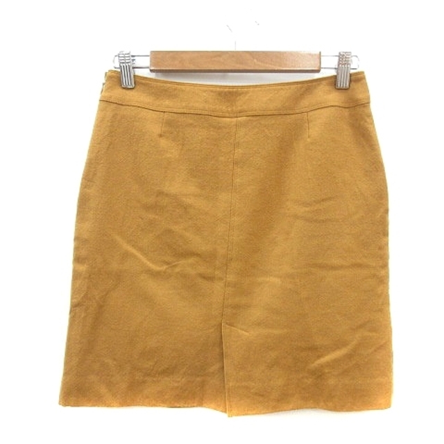 PINCEAU(パンソー)のパンソー Pinceau タイトスカート ミニ ウール M 茶 ブラウン /MN レディースのスカート(ミニスカート)の商品写真