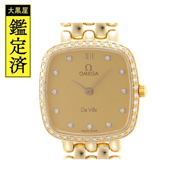 人気ブラドン OMEGA - OMEGA 7166.15 YG シャンパン クォーツ【432