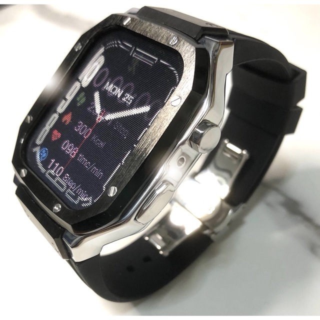 bsb1★アップルウォッチバンド ラバーベルト カバー　Apple Watch