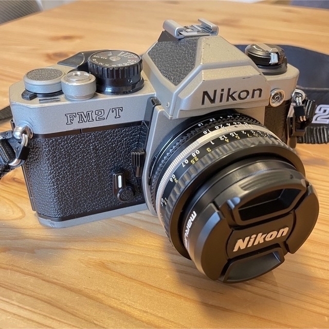 Nikon(ニコン)のニコン Nikon NEW FM2/T 50mm単焦点レンズセット（おまけ多数） スマホ/家電/カメラのカメラ(フィルムカメラ)の商品写真