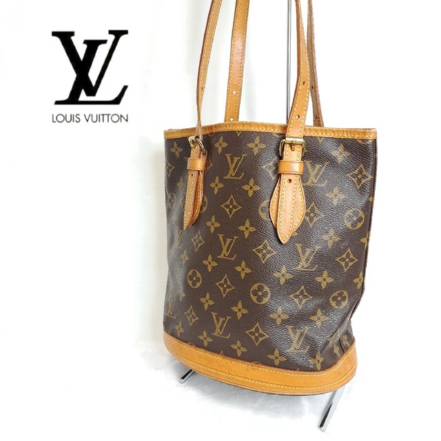 LOUIS VUITTON ルイヴィトン モノグラム バケツバッグ トートバッグ