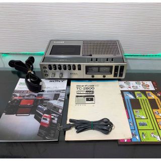 SONY - 美品SONY ソニーカセットレコーダー カセットデッキ TC-2800