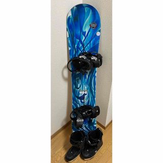 バートン(BURTON)のBURTON バートン　3点セット（板、ビンディング、ブーツ）　146㎝　(ボード)