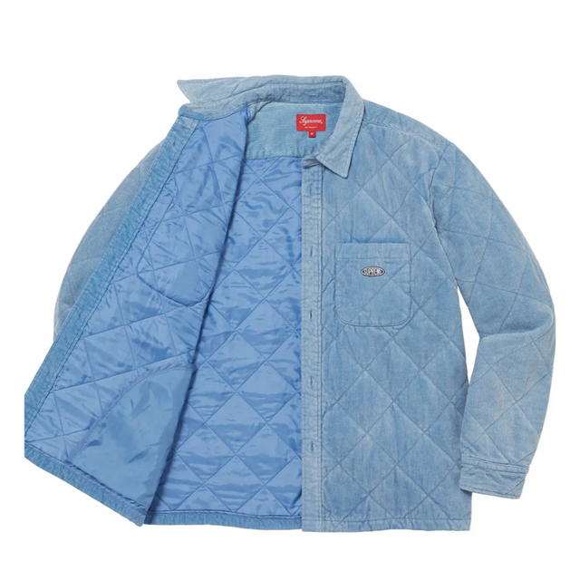 Supreme - Supreme Quilted Corduroy Shirt シャツジャケットの通販 by ...