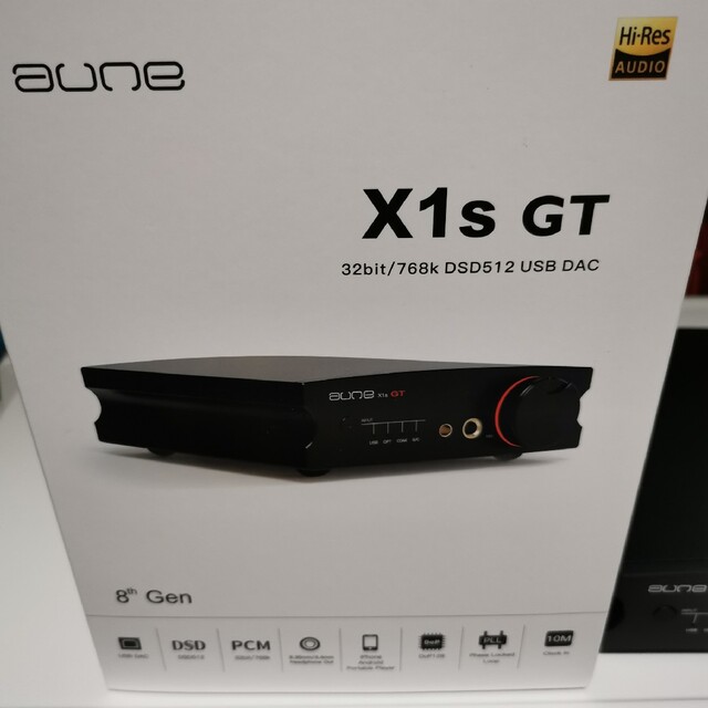 特殊 aune audio X1s GT 正規品 dac amp Hi-Res euro.com.br