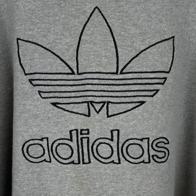 adidas 万国旗タグ '80s ロゴトレーナー ロゴスウェット