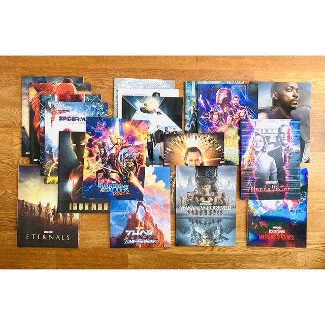 【希少】マーベル映画＆ドラマ公式パンフレット／20作品／美品／MARVELソー