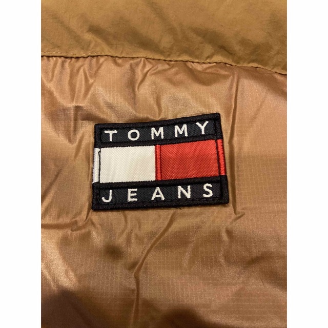 TOMMY JEANS 超大きいsizeXXL ダウンジャケット 肉厚 茶系