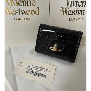 ヴィヴィアンウエストウッド(Vivienne Westwood)の新品　Vivienne Westwood 三つ折り財布　エナメル　ミニウォレット(財布)