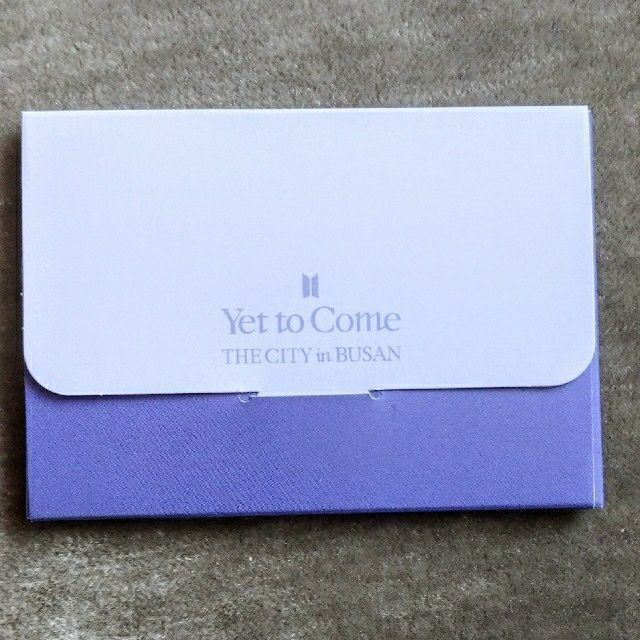 BTS テテ yet to come トレカ 非売 公式 V 釜山 ホテル 限定 ...