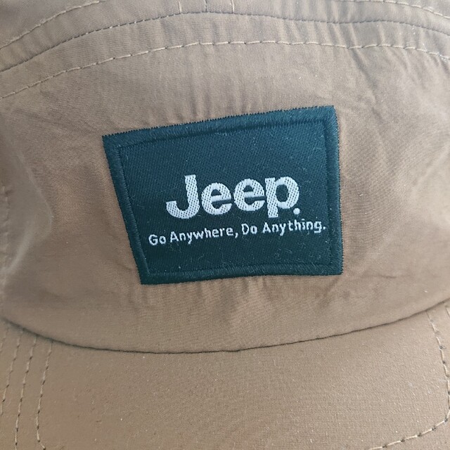 Jeep(ジープ)のJeep のキャップ ベージュ 美品 メンズの帽子(キャップ)の商品写真