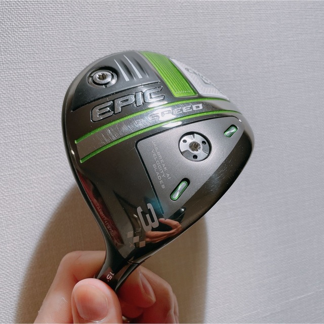 ほぼ新品！Callaway Epic Speed トリプルダイヤT 3W ヘッド