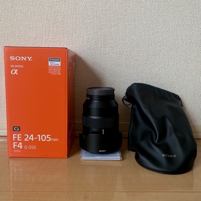 SONY デジタル一眼カメラ　Eマウント用レンズ FE 24-105F4 G O