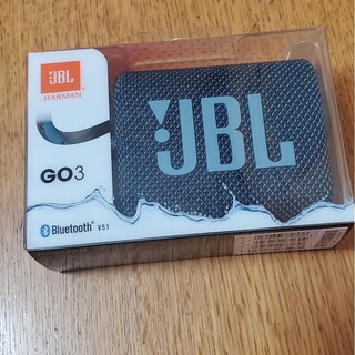 ジェイビーエス(JBS)の☆新品☆JBL Go 3 ポータブル ウォータープルーフ スピーカー ブルー(スピーカー)