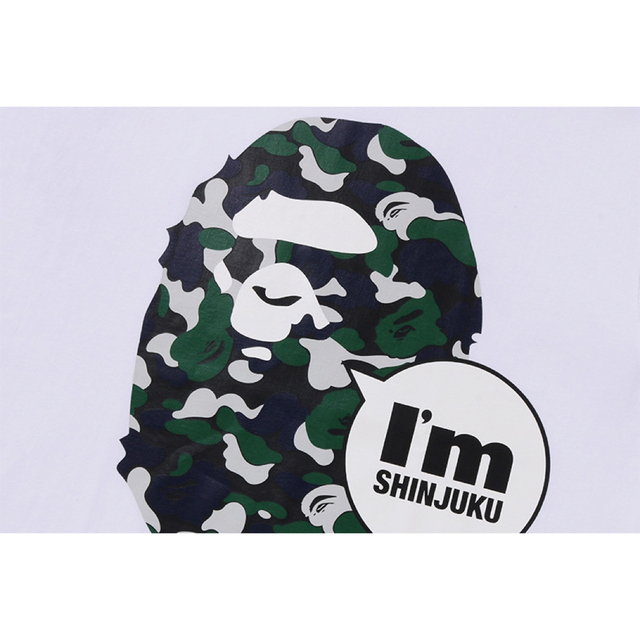 A BATHING APE(アベイシングエイプ)の★XXL・新品★BAPE STORE ISETAN APE HEAD TEE メンズのトップス(Tシャツ/カットソー(半袖/袖なし))の商品写真