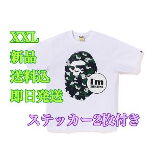 アベイシングエイプ(A BATHING APE)の★XXL・新品★BAPE STORE ISETAN APE HEAD TEE(Tシャツ/カットソー(半袖/袖なし))