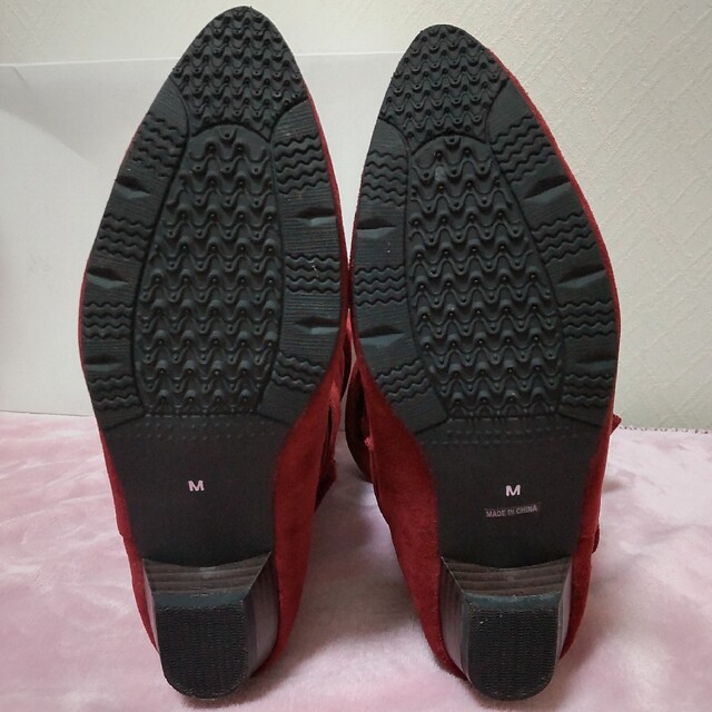CANDISH(キャンディッシュ)のツーウェイブーツ　赤　M レディースの靴/シューズ(ブーツ)の商品写真