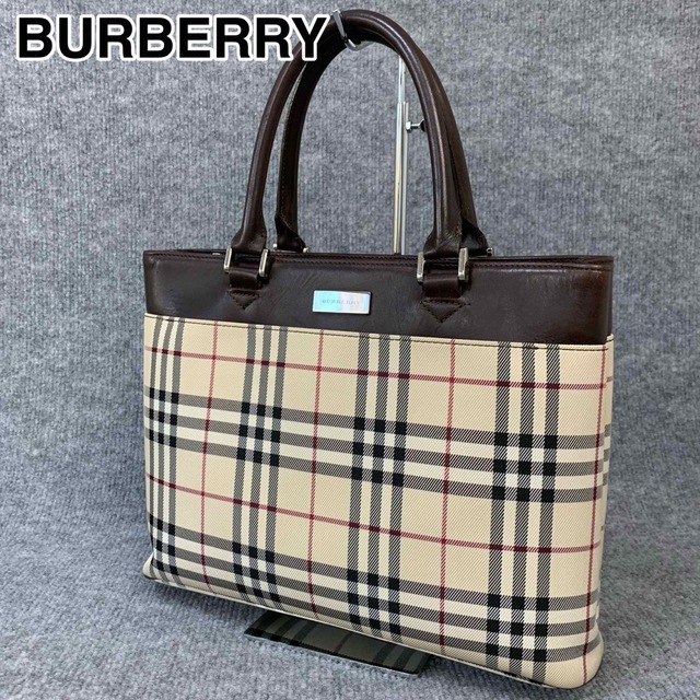 BURBERRY - 22S390 BURBERRY バーバリー ハンドバッグ ノバチェックの ...