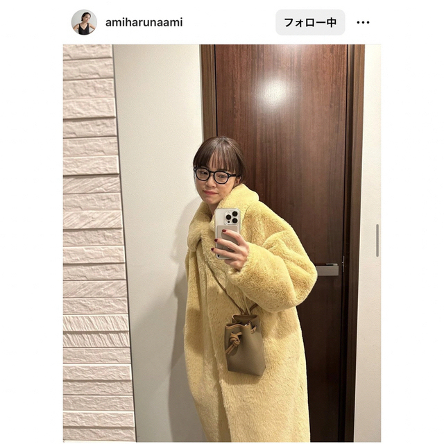 SeaRoomlynn(シールームリン)の  THINK FUR Rex Like Fur Cocoon Coat レディースのジャケット/アウター(毛皮/ファーコート)の商品写真