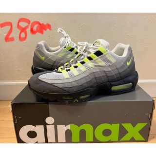 ナイキ(NIKE)の美品！NIKE AIR MAX 95 OG イエローグラデ (2015)28cm(スニーカー)