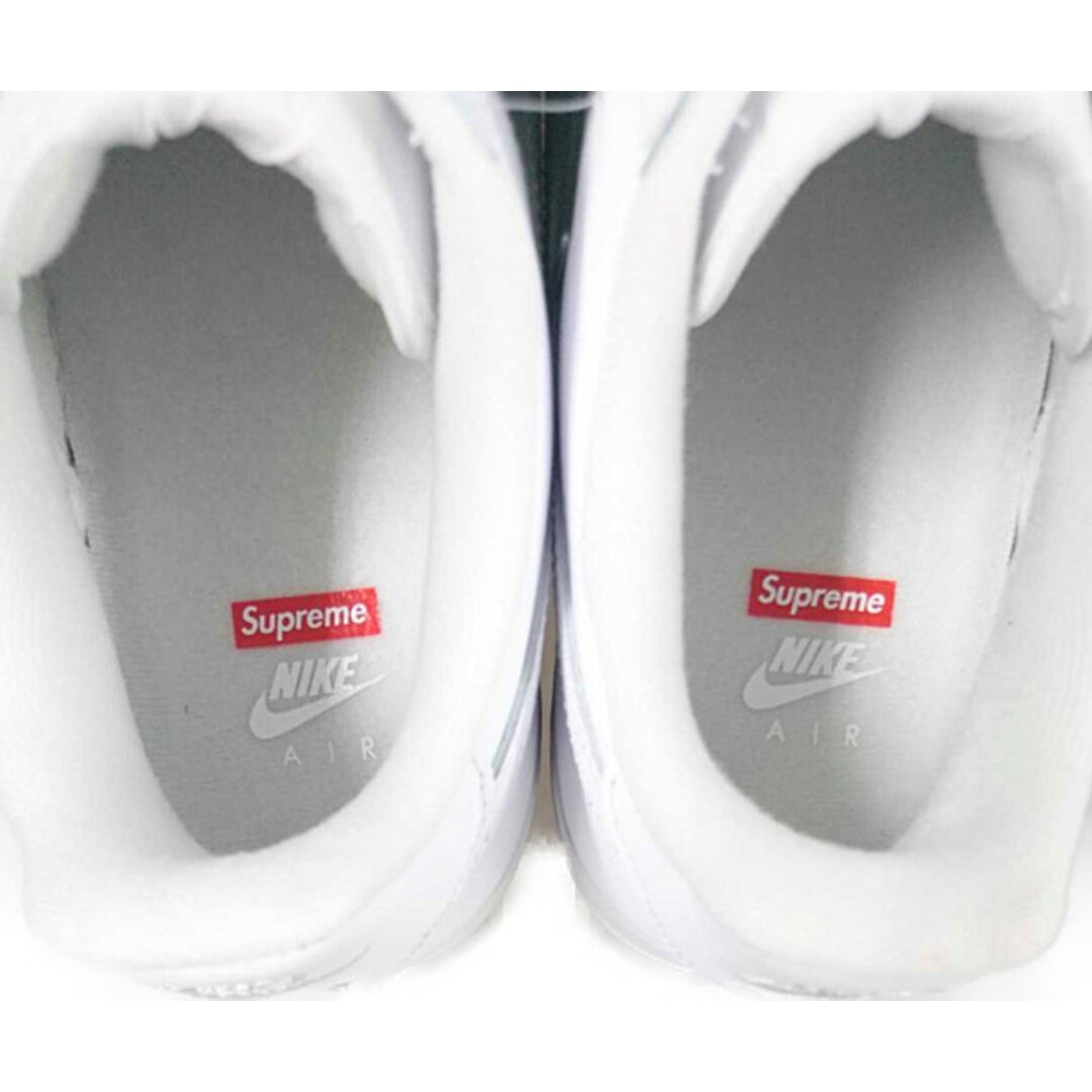 SUPREME×NIKE CU9225-100 AIR FORCE 1 LOW SP エアフォース シューズ ホワイト サイズUS9=27cm 正規品 / 29360