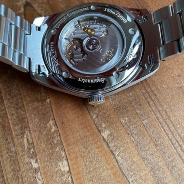 腕時計(アナログ)OMEGA レイルマスター  希少42mm 美品