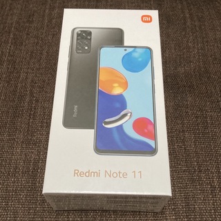 アンドロイド(ANDROID)のRedmi Note 11  Twilight Blue 新品 未開封(スマートフォン本体)