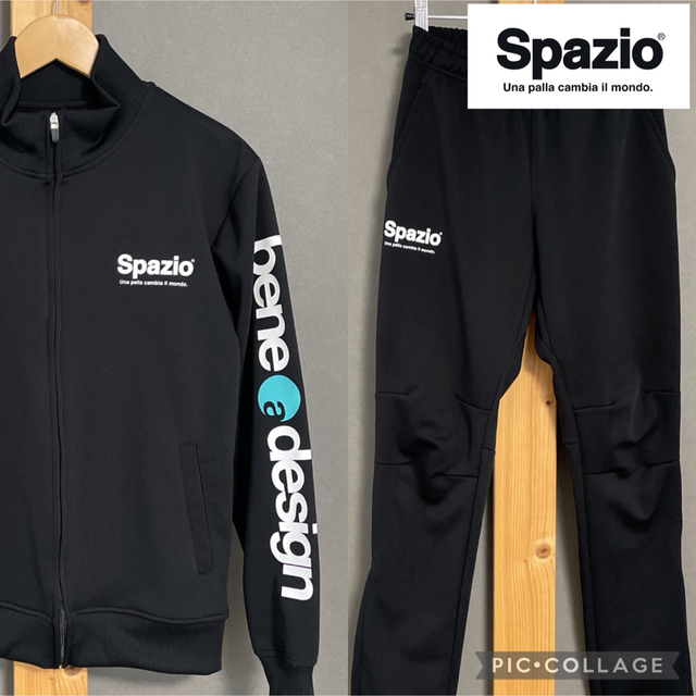 【値下】Spazio ジャージ セットアップ  サッカー Mサイズ スポーツ/アウトドアのサッカー/フットサル(ウェア)の商品写真