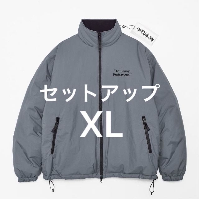 高品質の人気 エンノイとスタイリスト私物 NYLON JACKET+PANTS PADDED