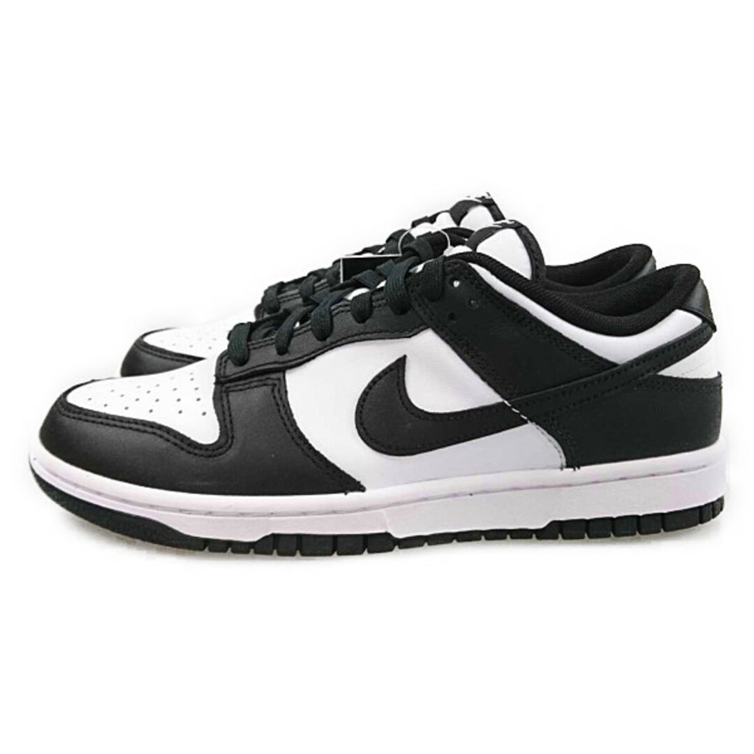 NIKE(ナイキ)のNIKE ナイキ 品番 DD1391-100 DUNK LOW RETRO パンダ シューズ 白×黒 サイズUS7.5=25.5cm 正規品 / 29530 メンズの靴/シューズ(スニーカー)の商品写真