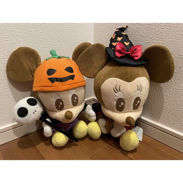 【Disney】ディズニー ミッキー&ミニー ハロウィン限定 ぬいぐるみ 人形