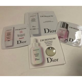 クリスチャンディオール(Christian Dior)のDior  SNOW サンプルセット(サンプル/トライアルキット)