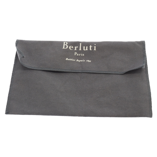 Berluti(ベルルッティ)のBerluti ベルルッティ カリグラフィ レザー手帳カバー ケース ブラウン メンズのアクセサリー(その他)の商品写真