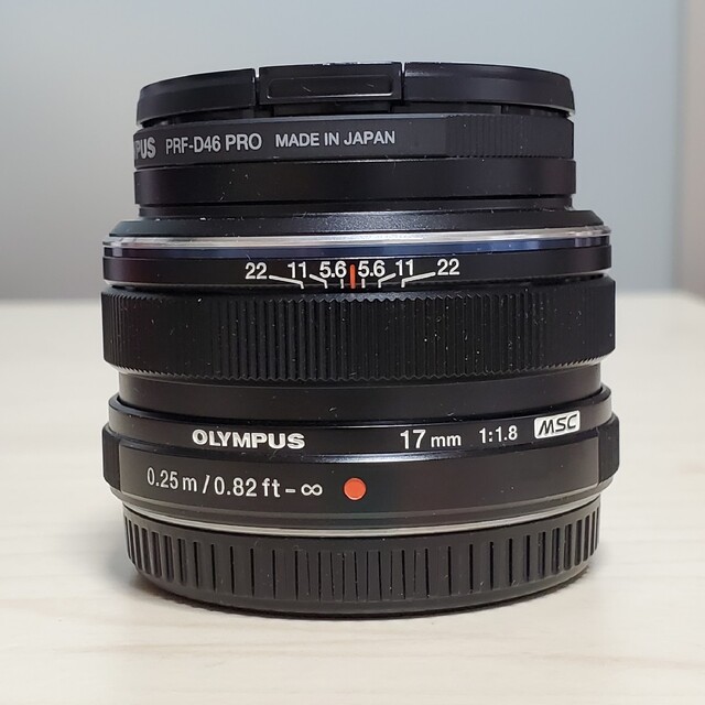 OLYMPUS M.ZUIKO 17mm F1.8 単焦点 マイクロフォーサーズ