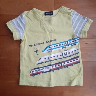 クレードスコープ(kladskap)のクレードスコープ　新幹線Tシャツ　80サイズ(Ｔシャツ)