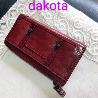 ダコタ(Dakota)のDakotaダコタ長財布ボルドー👛(財布)