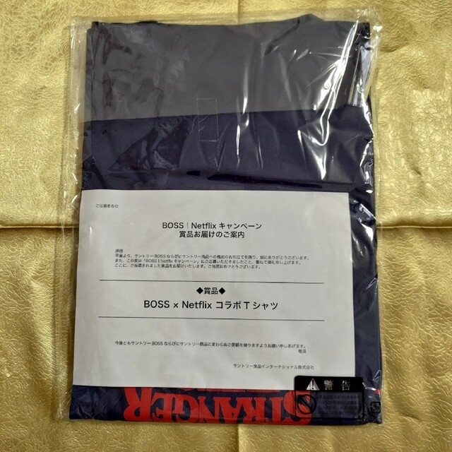 BOSS(ボス)の【非売品】BOSS×Netflix　コラボTシャツ　ＳＴＲＡＮＧＥＲ ＴＨＩＮＧ メンズのトップス(Tシャツ/カットソー(半袖/袖なし))の商品写真