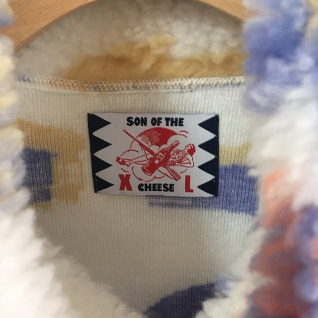 【ディーンフジオカ着用】SON OF THE CHEESE ボア HOODIE