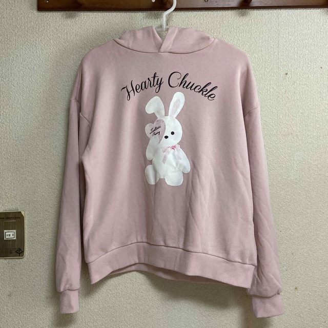lovetoxic - 【150】LOVETOXIC*うさぎプリントパーカーの通販 lovetoxic - 【150】LOVETOXIC*うさぎプリントパーカーの通販