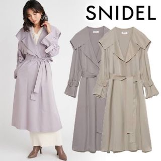 スナイデル(SNIDEL)のSNIDEL カラーデザイングロス　トレンチコート(トレンチコート)