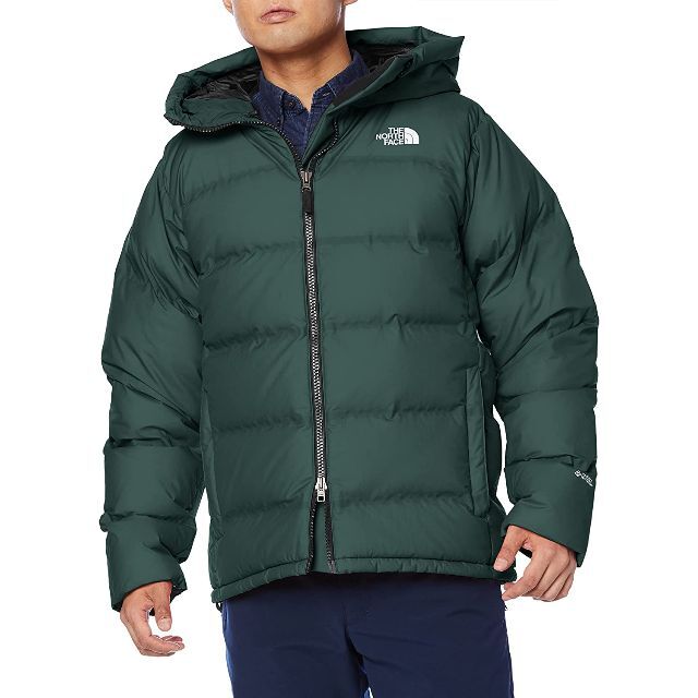 THE NORTH FACE(ザノースフェイス)の新品ノースフェイス BELAYER PARKA ビレイヤーパーカ グリーン XL メンズのジャケット/アウター(ダウンジャケット)の商品写真