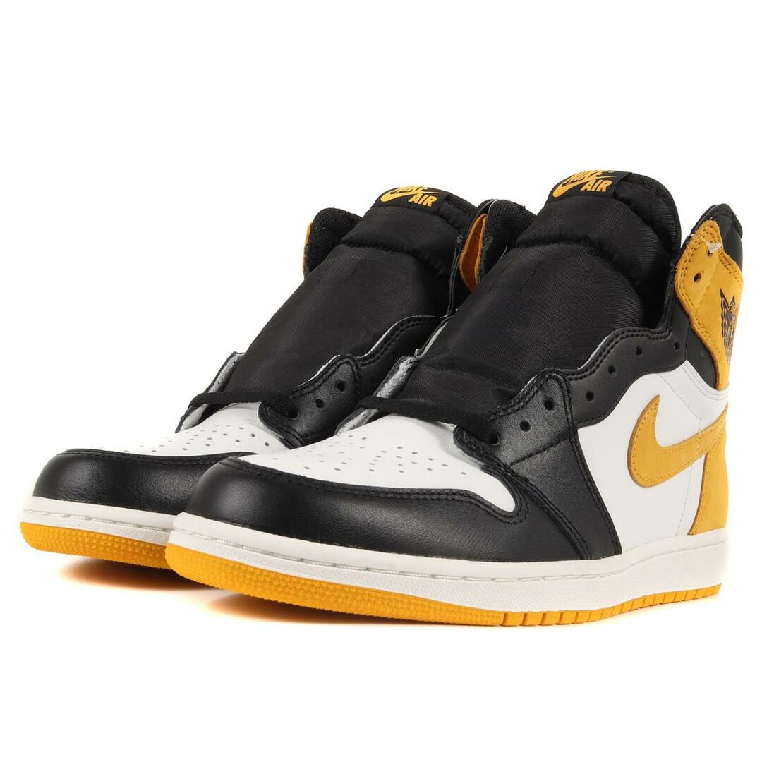 NIKE(ナイキ)のNIKE ナイキ スニーカー AIR JORDAN 1 RETRO HIGH OG FIVE MVP AWARDS 555088-109 サミットホワイト イエローオーカー シューズ 靴 ブランド サイズ：28cm US10 【メンズ】【R033】 メンズの靴/シューズ(スニーカー)の商品写真